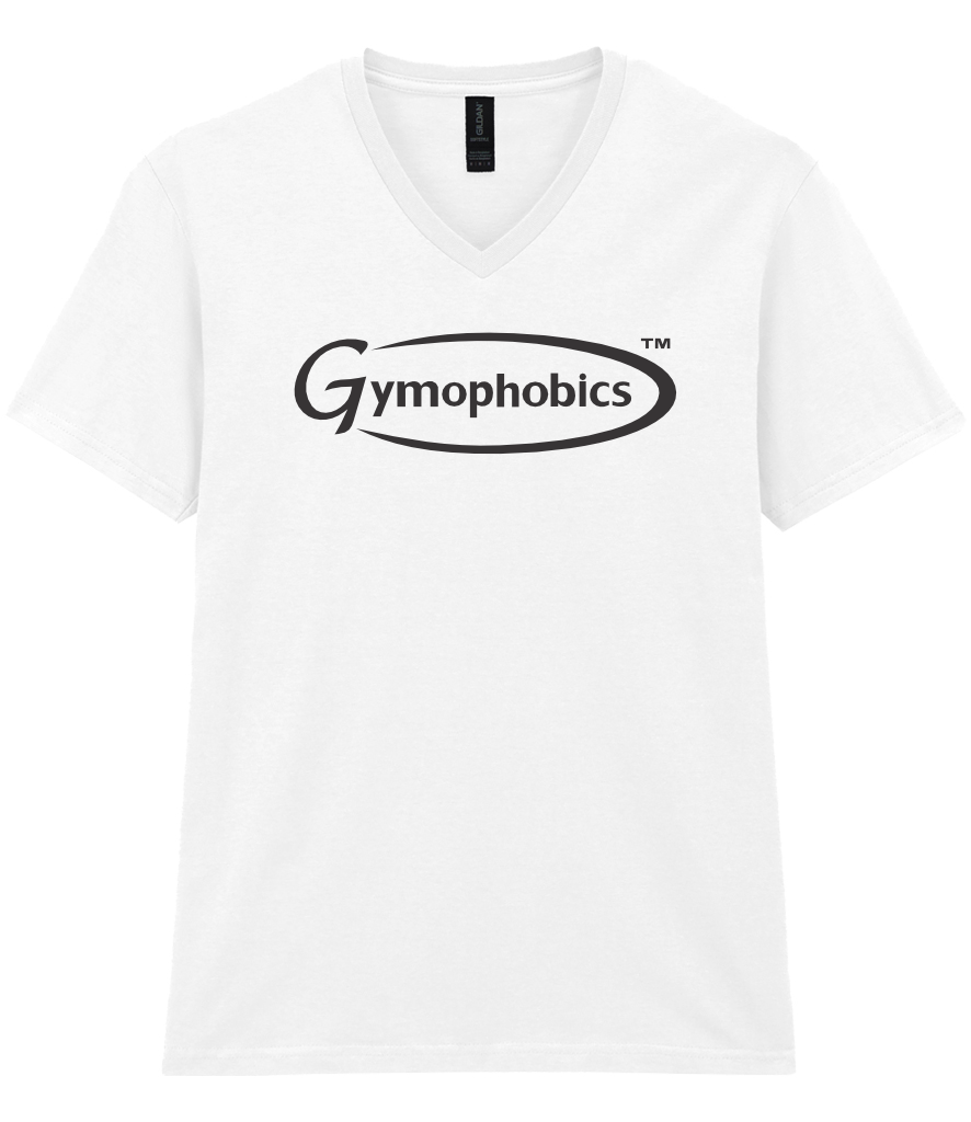 Gildan SoftStyle® V Neck T-Shirt | White