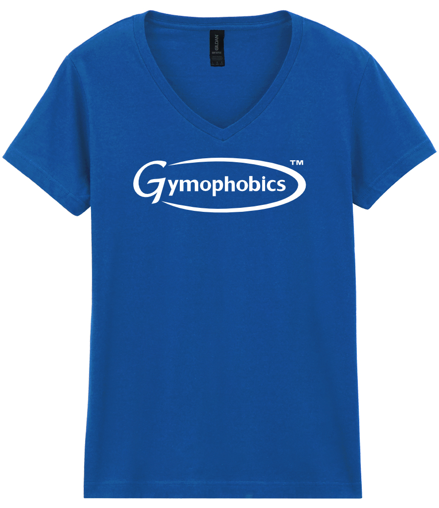 Gildan Ladies SoftStyle® V Neck T-Shirt | Royal Blue
