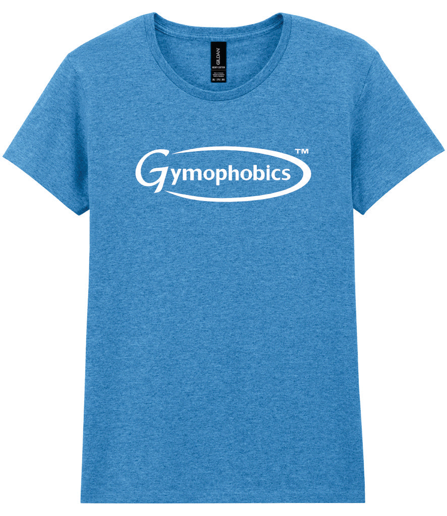 Gildan Ladies Heavy Cotton™ T-Shirt | Heather Sapphire