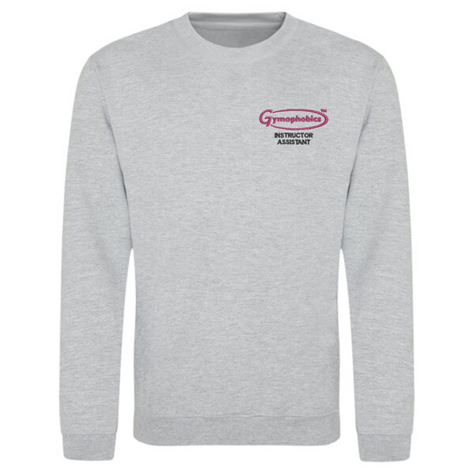 Unisex Instructor Assistant Sweatshirt in Heather Grey
