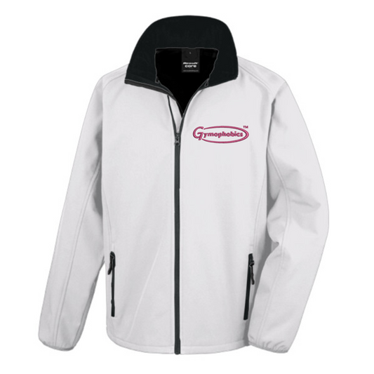 Unisex Soft Shell Jacket | White/Black